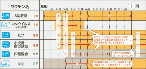接種時期 | 小児科コラム | 秋山こどもクリニック